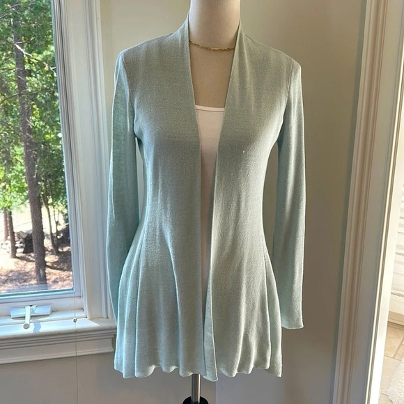 Eileen Fisher Sweaters - Gorgeous Eileen Fisher Linen Cardigan, Size XS, Like New